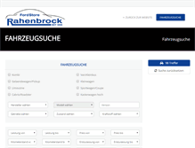 Tablet Screenshot of ford-osnabrueck.rahenbrock.de